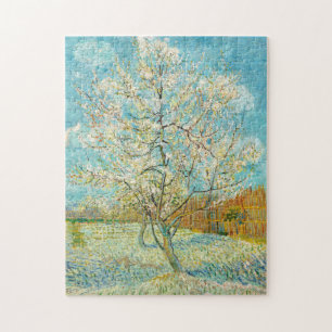 Vincent van Gogh - Rosa Pfirsichbaum in Blüte Puzzle