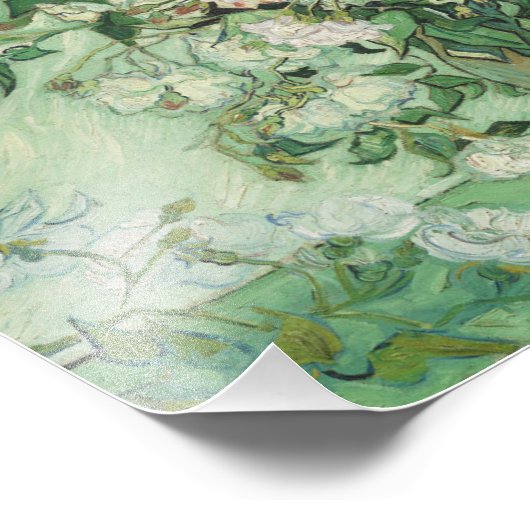 Vincent Van Gogh Rose (1890) Foto Print (Ecke)