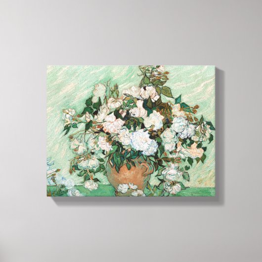 Vincent van Gogh | Rose, 1890 Leinwanddruck (Vorderseite)