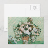 Vincent van Gogh | Rose, 1890 Postkarte (Vorne/Hinten)