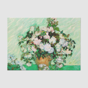 Vincent Van Gogh Rose (1890) Seidenpapier