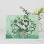 Vincent van Gogh - Rose Dankeskarte (Stehend Vorderseite)