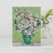 Vincent van Gogh - Rose Dankeskarte (Stehend Vorderseite)