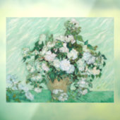 Vincent van Gogh - Rose Fensteraufkleber (Blatt 3)