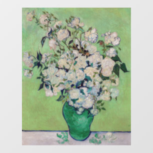 Vincent van Gogh - Rose Fensteraufkleber