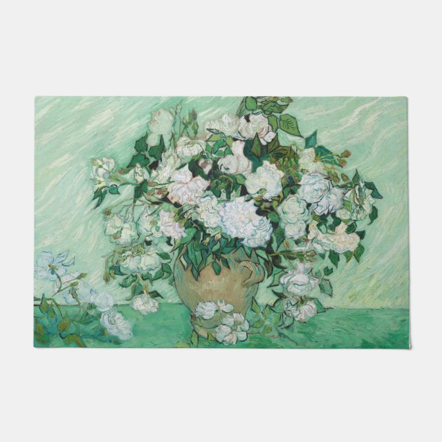 Vincent van Gogh - Rose Fußmatte (Vorderseite)