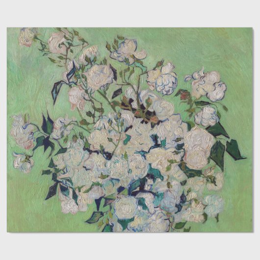 Vincent van Gogh - Rose Geschenkpapier (Flach)