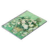 Vincent van Gogh Rose Impressionist Notizblock (Linke Seite)