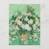 Vincent van Gogh Rose Impressionist Postkarte (Vorderseite)