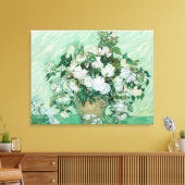 Vincent van Gogh - Rose Leinwanddruck (Insitu (Wohnzimmer))