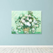 Vincent van Gogh - Rose Leinwanddruck (Insitu (Holzboden))