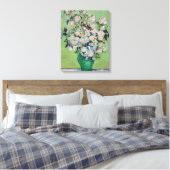 Vincent van Gogh - Rose Leinwanddruck (Insitu (Schlafzimmer))