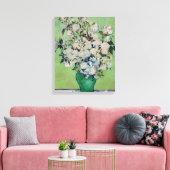 Vincent van Gogh - Rose Leinwanddruck (Insitu (Wohnzimmer))