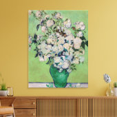 Vincent van Gogh - Rose Leinwanddruck (Insitu (Wohnzimmer))
