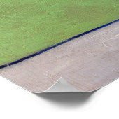 Vincent van Gogh - Rose Poster (Ecke)