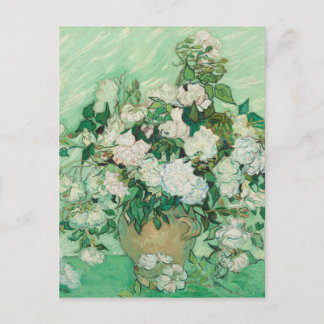 Vincent van Gogh Rose Postkarte
