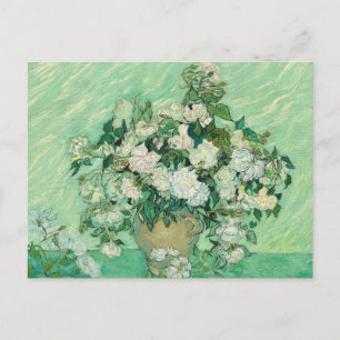 Vincent van Gogh Rose Postkarte