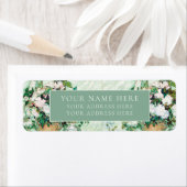 VINCENT VAN GOGH "ROSE" RÜCKKEHR-ADRESSE-ETIKETT (Insitu)