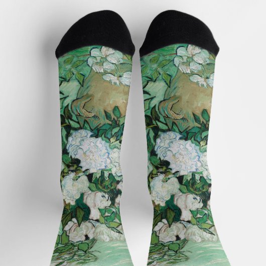 Vincent van Gogh - Rose Socken (Oben)