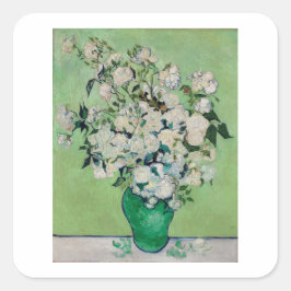 VINCENT VAN GOGH "ROSE" UMSCHLAG AUFKLEBER