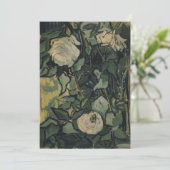 Vincent van Gogh - Rose und Käfer Einladung (Stehend Vorderseite)