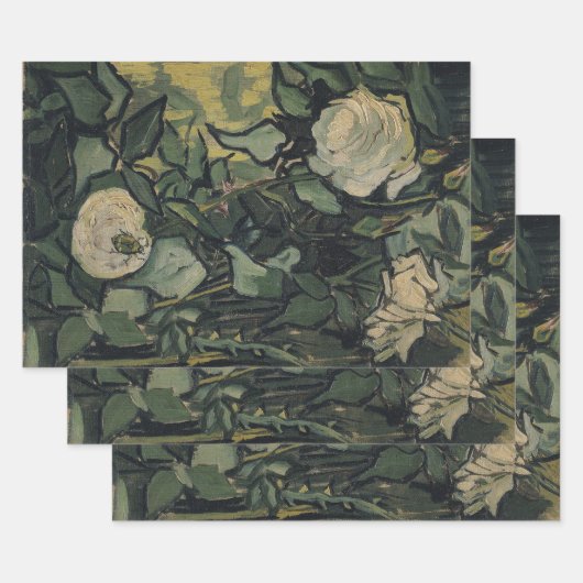 Vincent van Gogh - Rose und Käfer Geschenkpapier Set (Set)
