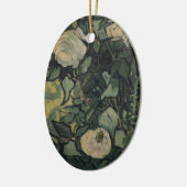 Vincent van Gogh - Rose und Käfer Keramik Ornament (Links)