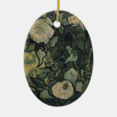 Vincent van Gogh - Rose und Käfer Keramik Ornament (Vorne)