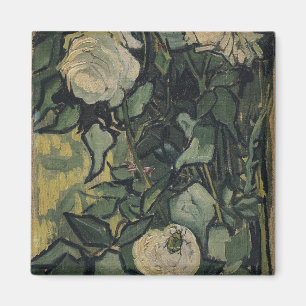 Vincent van Gogh - Rose und Käfer Magnet