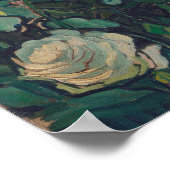 Vincent Van Gogh - Rose und Käfer Poster (Ecke)