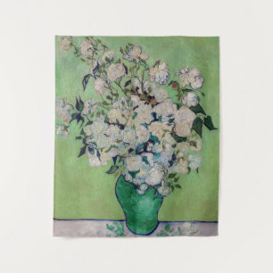 Vincent van Gogh - Rose Wandteppich