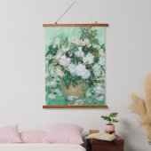 Vincent van Gogh - Rose Wandteppich Mit Holzrahmen (Schlafzimmer)