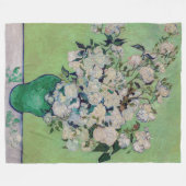 Vincent van Gogh - Rosen Fleecedecke (Vorderseite (Horizontal))