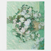 Vincent van Gogh - Rosen Fleecedecke (Vorderseite)