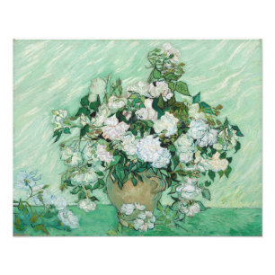 Vincent van Gogh - Rosen Fotodruck