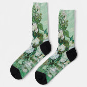 Vincent van Gogh - Rosen Socken (Linkes Detail)
