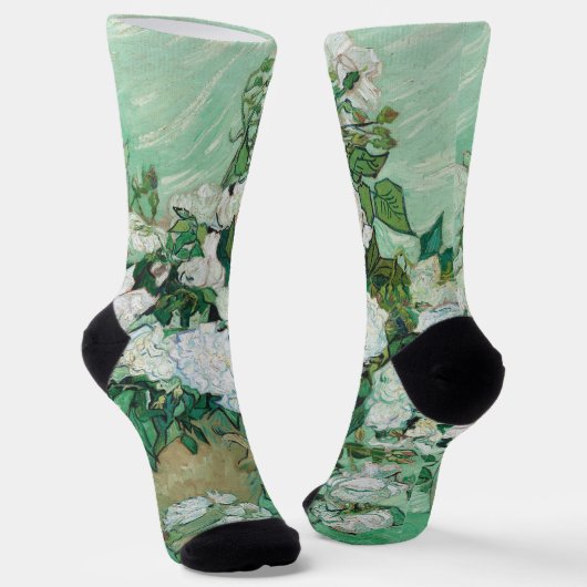 Vincent van Gogh - Rosen Socken (Gewinkelt)