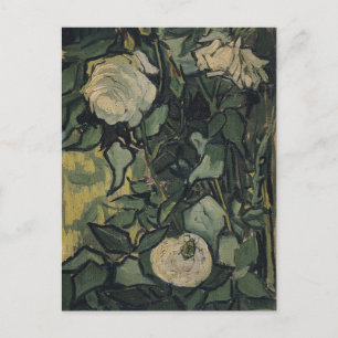 Vincent van Gogh - Rosen und Käfer Postkarte