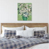 Vincent van Gogh Roses Leinwanddruck (Insitu (Schlafzimmer))