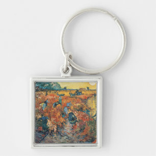 Vincent van Gogh Rote Weinberge in Arles, 1888 Schlüsselanhänger