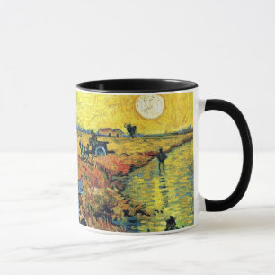 Vincent Van Gogh - Roter Weinberg bei Arles Malere Tasse