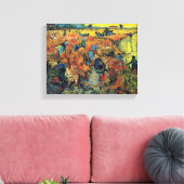 Vincent Van Gogh - Roter Weingarten bei Arles Male Leinwanddruck (Insitu (Wohnzimmer))