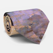 Vincent Van Gogh - Rückgrat alter Häuser Krawatte (Gerollt)