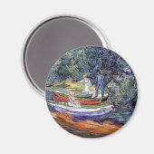 Vincent Van Gogh - Ruderboote auf dem Oise der Ban Magnet (Vorderseite/Rückseite)