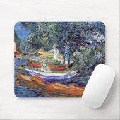 Vincent Van Gogh - Ruderboote auf dem Oise der Ban Mousepad (Mit Mouse)