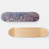 Vincent van Gogh - Runde der Gefangener Skateboard (Horizontal)