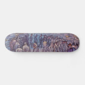 Vincent van Gogh - Runde der Gefangener Skateboard (Horizontal)