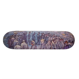 Vincent van Gogh - Runde der Gefangener Skateboard