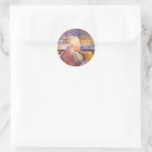 Vincent Van Gogh Runder Aufkleber (Tasche)