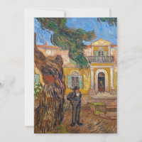 Vincent Van Gogh - Saint-Paul Asylum in Saint-Remy